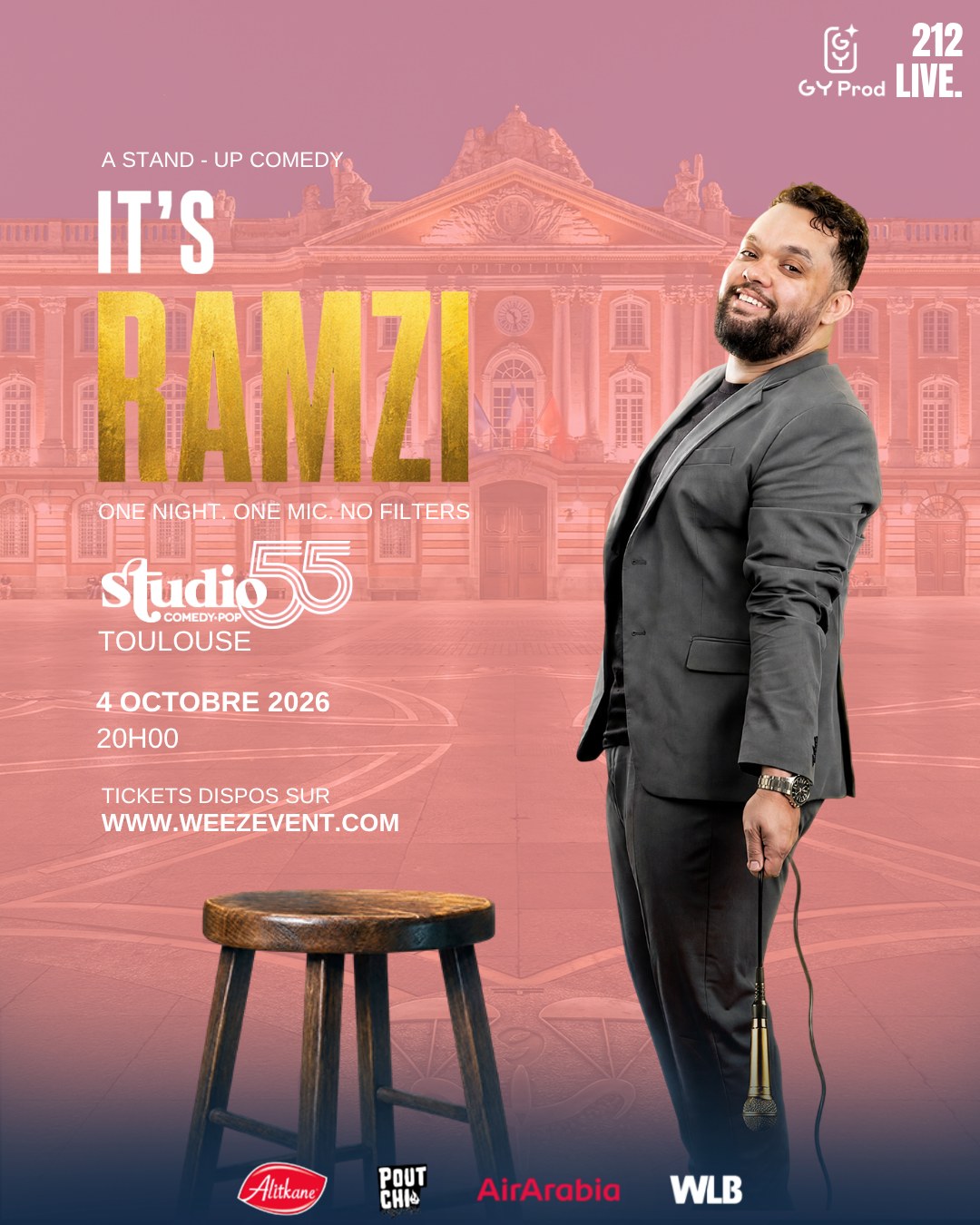 Affiche — It's Ramzi — Toulouse