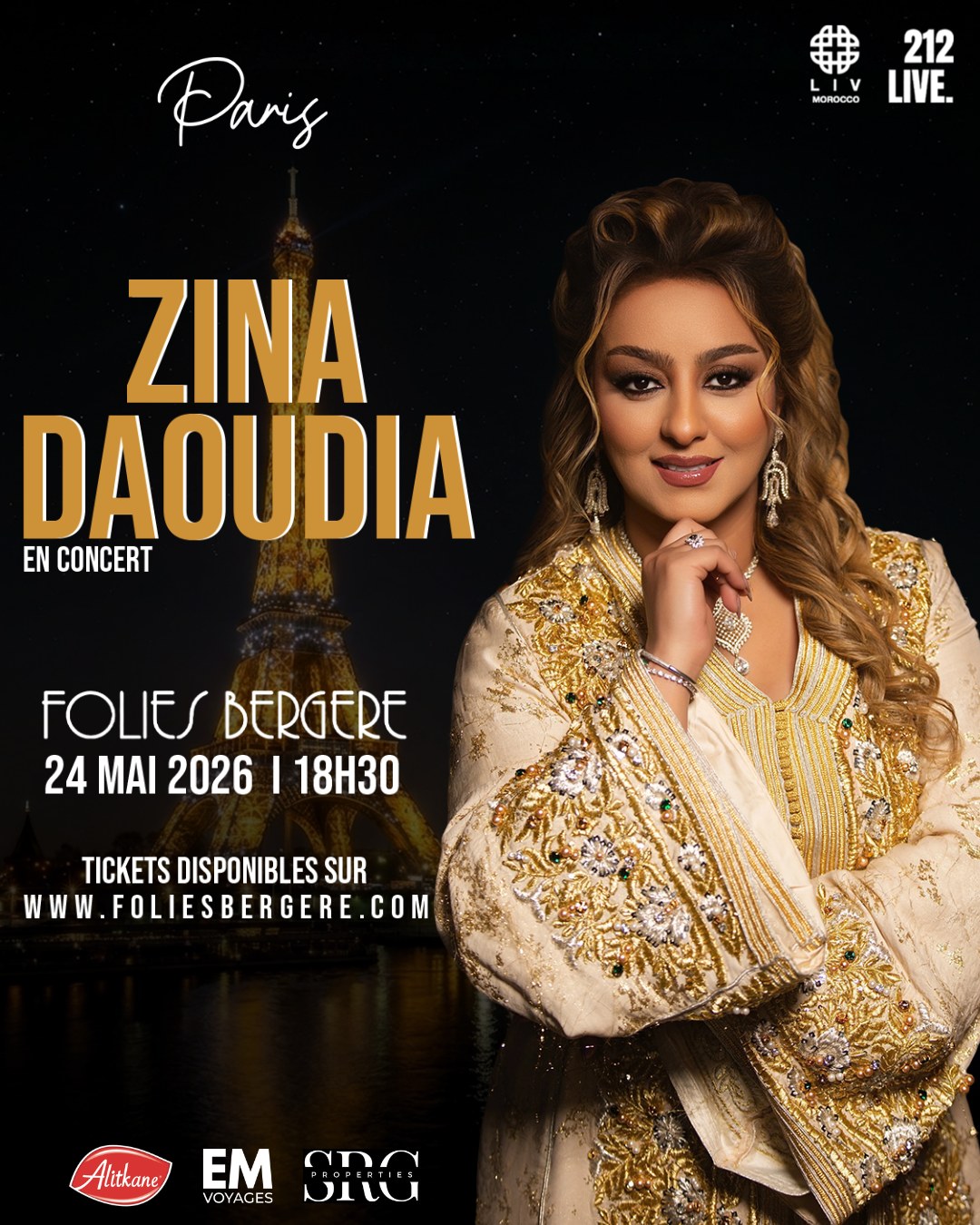 Affiche — Zina Daoudia